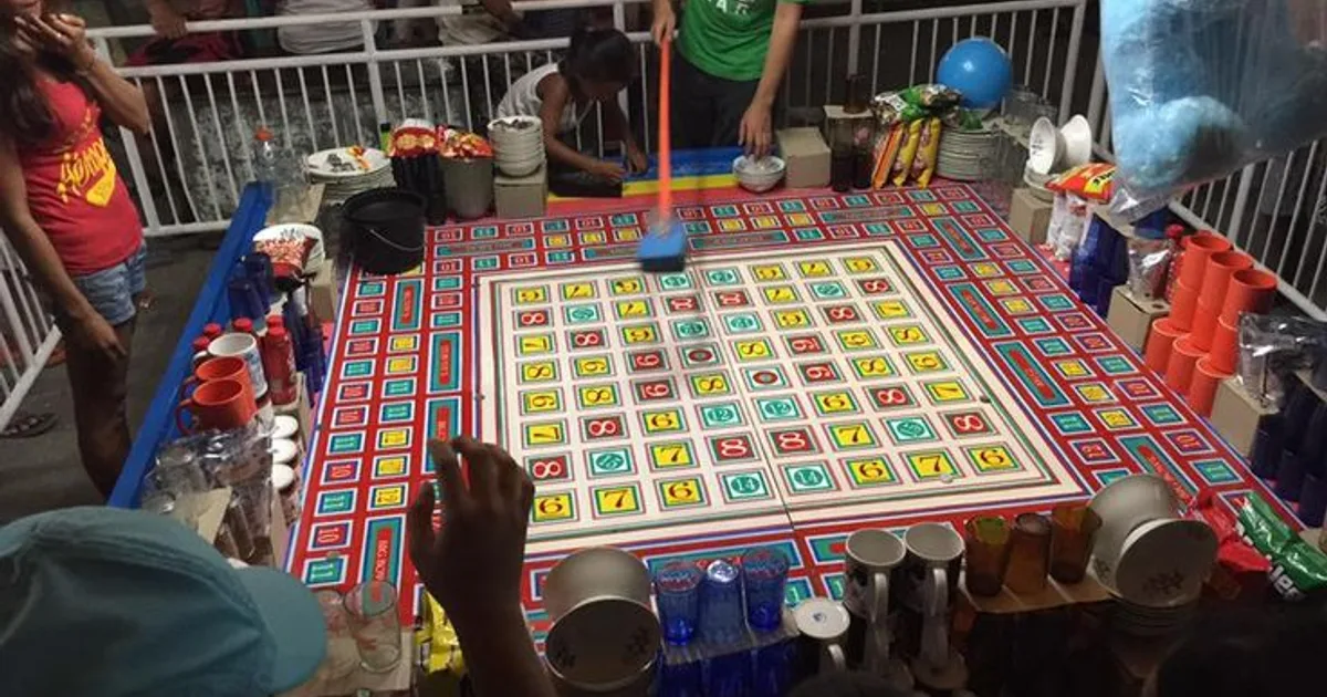Philippine Peryahan Color Game Digital Board and Dice