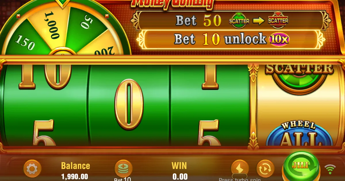 Money Coming JILI Single Payline Slot Machine