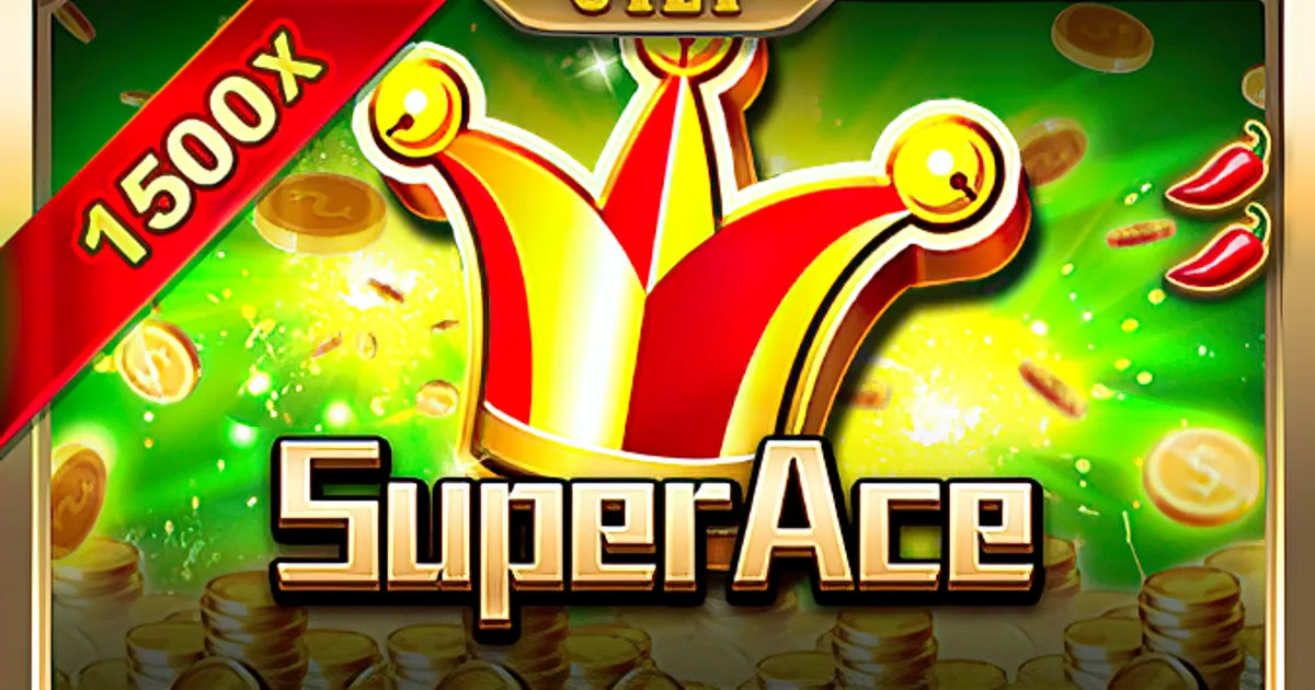 Super Ace JILI Slot Game Playing Card Reels